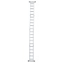 [Американский склад] 19,5-футовый домохозяйный многофункциональный алюминиевый сплав сплайт с складной телескопической лестницей